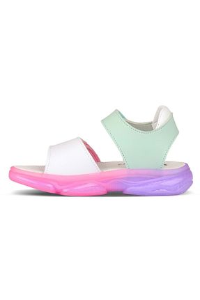 صندل اسپرت سفید بچه گانه چرم مصنوعی Kids Club Shoes - کد 831990600