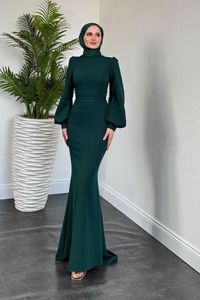 لباس حجاب سبز زنانه 3/4 Boy MERVEN AKYÜZ - کد 931425563