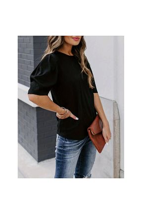 بلوز رنگی زنانه ساده Marsilyan - کد 931424539