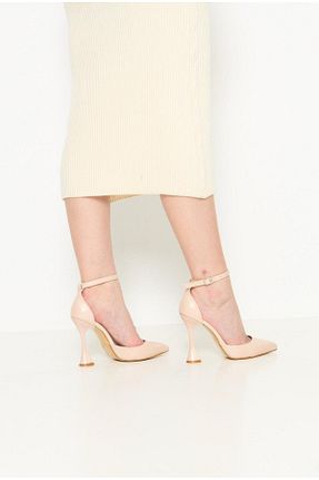 کفش کلاسیک بژ زنانه چرم مصنوعی MODA - کد 931751009