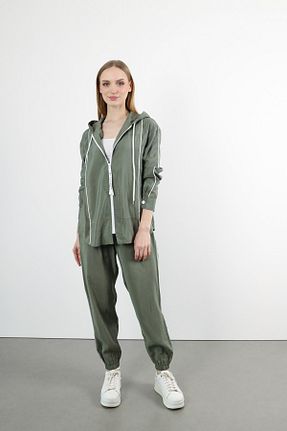 شلوار خاکی زنانه بافتنی Butik Suat - کد 928060823