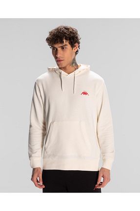 سوئیشرت سفید مردانه ساده Kappa - کد 804209019