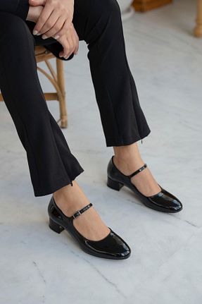 کفش کلاسیک مشکی زنانه چرم مصنوعی Stilbagshoes - کد 931443276