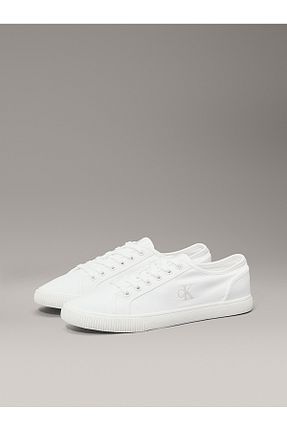 کفش اسنیکر سفید مردانه بند دار Calvin Klein - کد 931752797