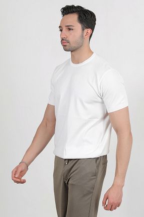 تیشرت سفید مردانه رگولار JB John Borners - کد 931441568