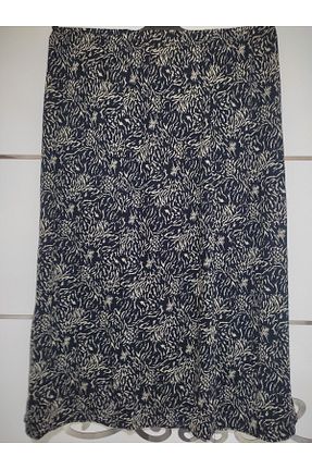 دامن سایز بزرگ مشکی زنانه پارچه modagüven - کد 83263485