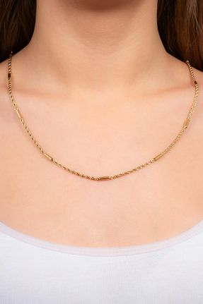 گردنبند استیل ( فولاد ) رنگی زنانه استیل (فولاد) Finesa Jewelry - کد 897018607