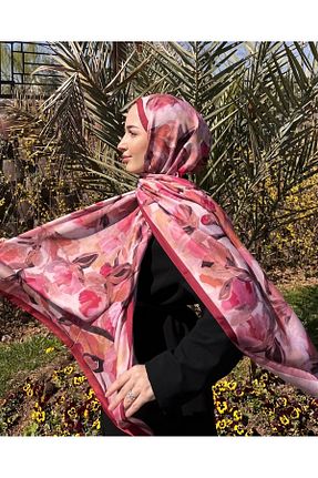 شال صورتی زنانه lune - کد 931448858