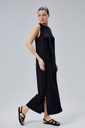لباس مشکی زنانه بافتنی Loomly - کد 931473482
