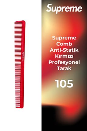 برس و شانه مو قرمز Supreme - کد 854142118