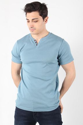 تیشرت آبی مردانه Relaxed Mckanzie - کد 673864252