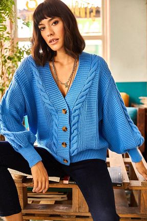 رویه آبی زنانه اکریلیک Olalook - کد 136679740