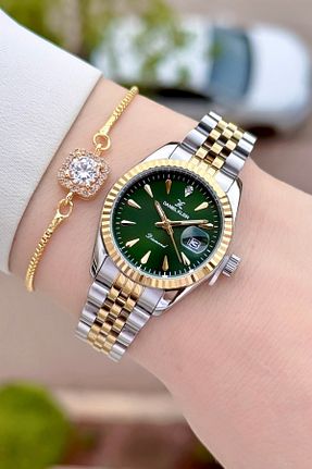 ساعت مچی طلائی زنانه 26-30 میلی متر Daniel Klein - کد 931453366