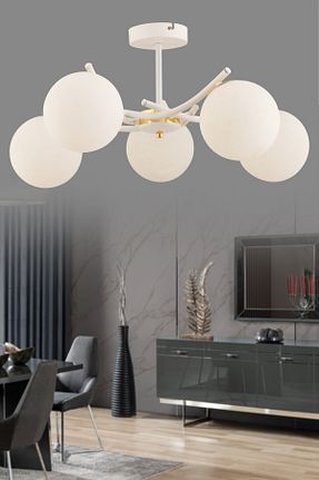 لوستر متالیک فلزی avimonaydınlatma - کد 897557560