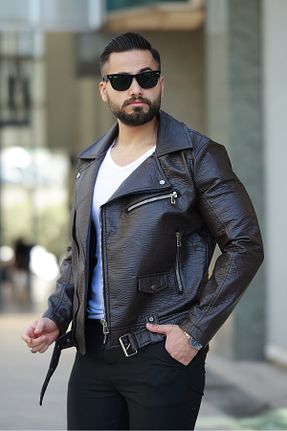 کت قهوه ای مردانه رگولار RHONES - کد 931488719