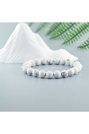 دستبند جواهر سفید زنانه سنگ طبیعی ŞUFAYS - کد 931487142