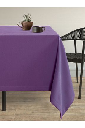 رومیزی بنفش پلی استر Demor Home - کد 346686587