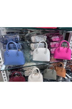 کیف دستی خاکی چرم مصنوعی ZEUS - کد 931505564