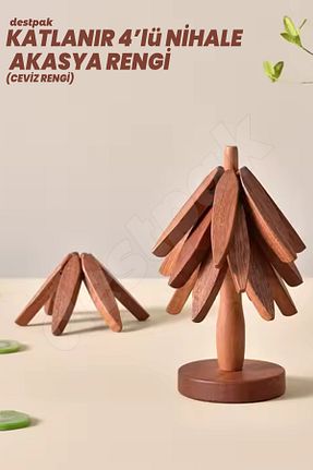 زیر قابلمه چوب Destpak - کد 931505166