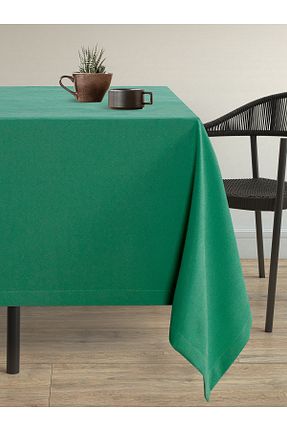 رومیزی سبز پلی استر Demor Home - کد 346685952