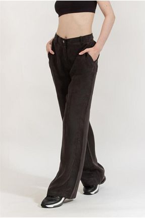 شلوار مشکی زنانه فاق نرمال Guess - کد 931538786