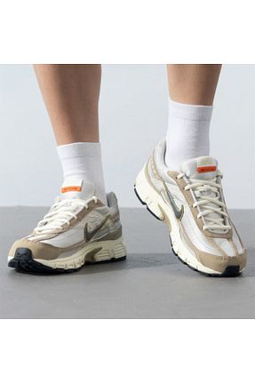 کفش پیاده روی بژ زنانه چرم مصنوعی Nike - کد 931871121