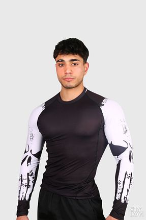 تیشرت اسپرت مشکی زنانه Fitted Stylovi - کد 903101902