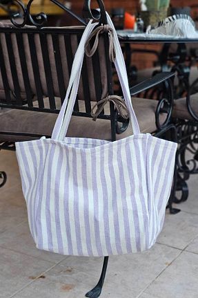 کیف ساحلی آبی زنانه پارچه ای Woys Bags - کد 838731736