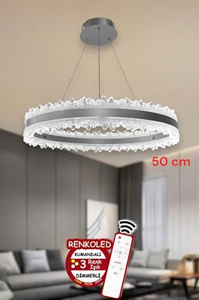 لوستر متالیک آلومینیوم Renkoled Aydınlatma - کد 931576794