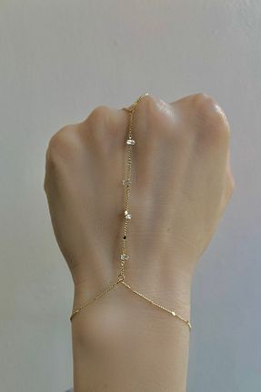 شاهمران جواهر زرد زنانه روکش طلا Bijou Luz - کد 931583081