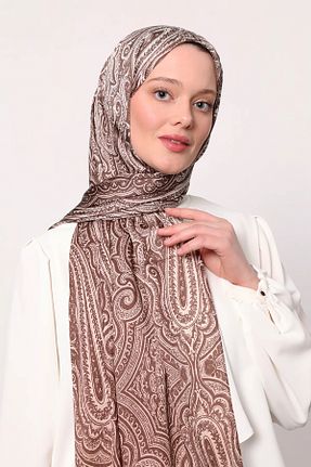 شال قهوه ای زنانه LuvenSara - کد 931590428