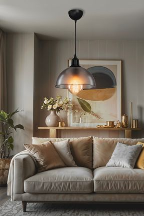 لوستر مشکی پلاستیک AG LightDesign - کد 931584207