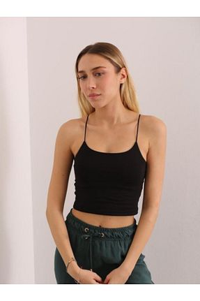 بلوز مشکی زنانه ساده FASHİON TREND - کد 931590708