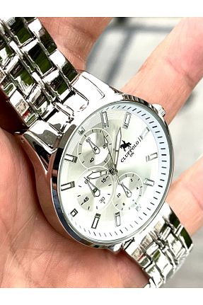 ساعت مچی سفید مردانه 41-46 میلی متر Clup Polo - کد 828771091