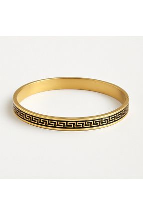 دستبند استیل (فولاد) زرد زنانه استیل (فولاد) gizy mağazacılık - کد 851039511