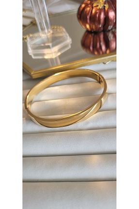 دستبند استیل (فولاد) زرد استیل ضد زنگ YİĞİTKARANAKSESUAR - کد 931940761
