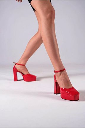 کفش مجلسی قرمز زنانه چرم مصنوعی PayBuy - کد 932098406