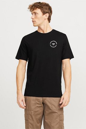 تیشرت اسپرت مشکی مردانه Boxy Jack & Jones - کد 904659706