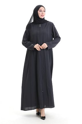کلاه و ابایا طوسی زنانه پنبه ای sefamerve - کد 931693186