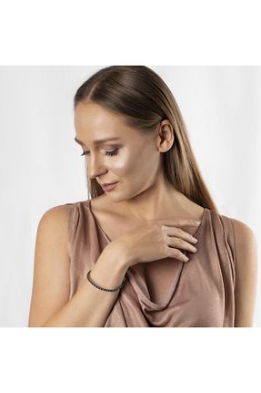 دستبند نقره نباتی زنانه 925 عیار Tesbihane - کد 91060553