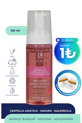 پاک کننده صورت همه انواع پوست Licape - کد 654344343