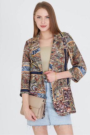 کت آبی زنانه رگولار armonika - کد 931738602
