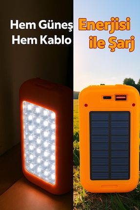 چراغ کمپ سفید Badem10 - کد 803937608