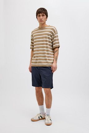 شلوارک و برمودا سرمه ای مردانه Relaxed Jack & Jones - کد 931742277
