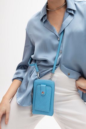 کیف پول آبی زنانه ابعاد کوچک United Colors of Benetton - کد 669195488