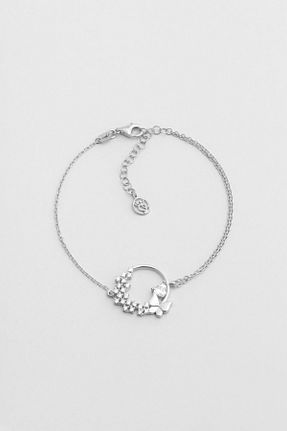 دستبند نقره سفید زنانه 925 عیار So Chic - کد 931740122
