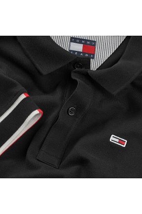 پولوشرت مشکی مردانه پنبه ای Tommy Hilfiger - کد 931808682
