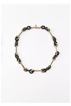 گردنبند استیل ( فولاد ) طلائی استیل (فولاد) CHARMLUCKY - کد 931806123