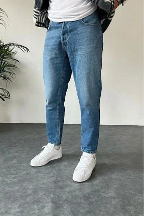 شلوار آبی مردانه پارچه G Wear - کد 931847311