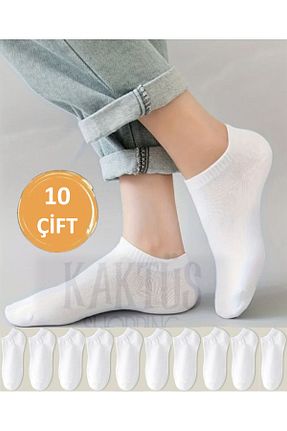 جوراب سفید زنانه پنبه ای YASYAS - کد 930640481